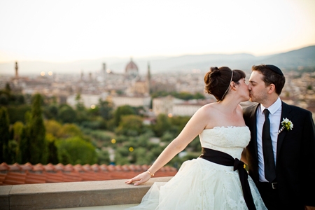 black and white wedding italy 2